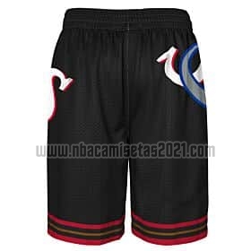 Pantalone Philadelphia 76ers Mitchell & Ness Big Face Negro